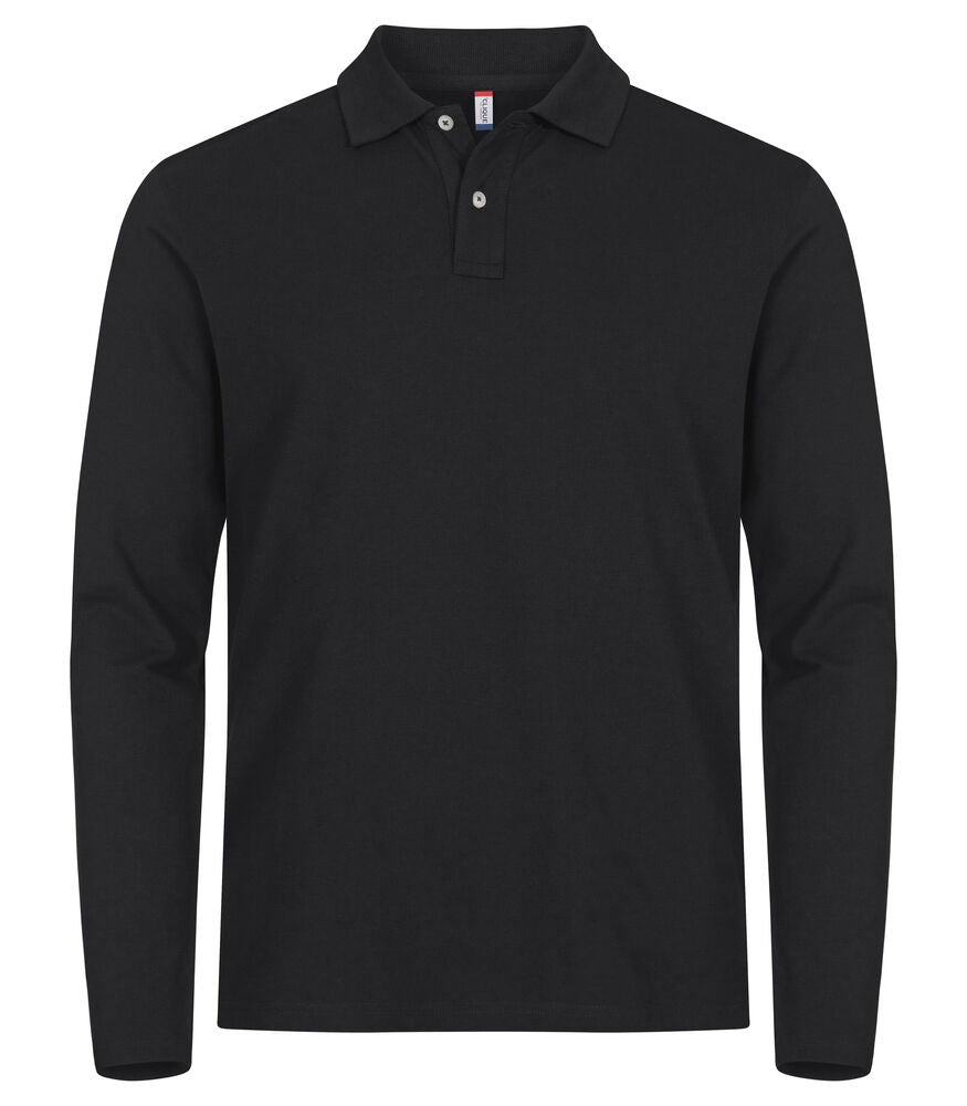 Stretch Premium Polo L/S (028262)