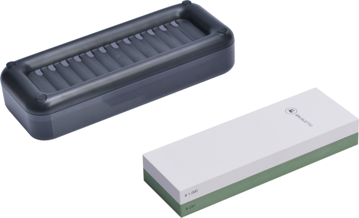 Slipestein for knivslip Green/white