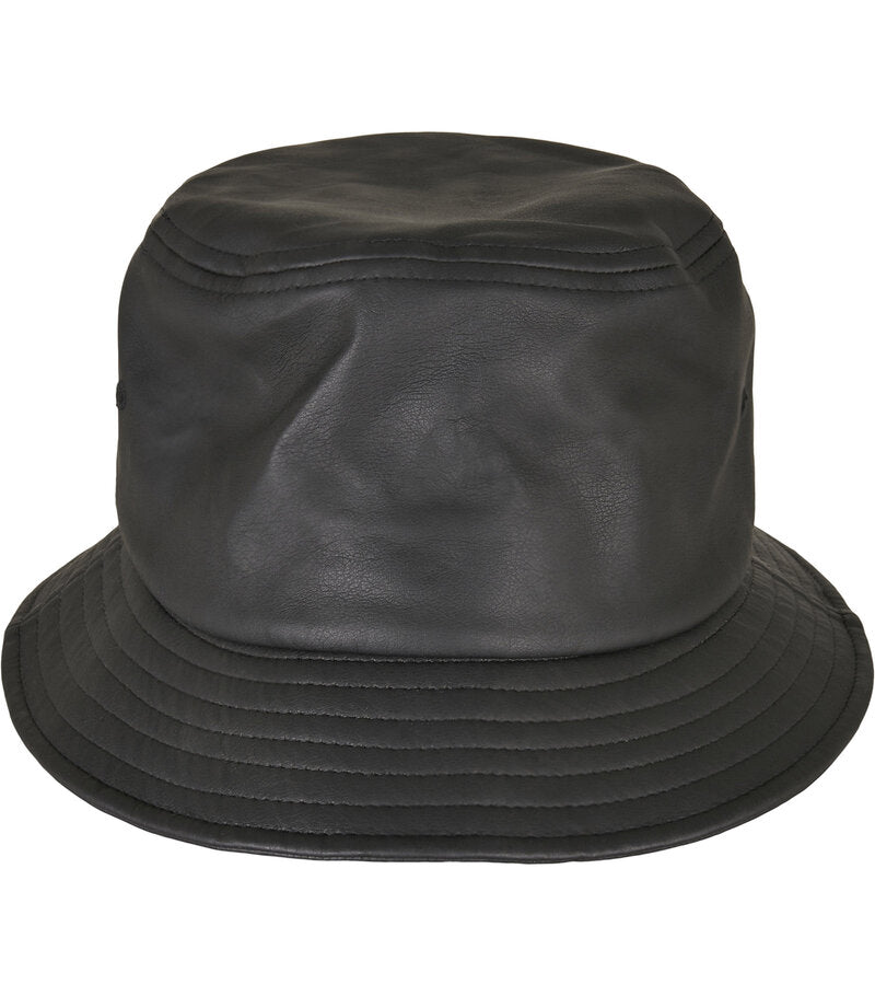 Imitation Leather Bucket Hat (FF5003IL)