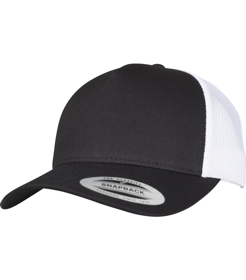 5-Panel Retro Trucker 2-Tone Cap (FF6506T)