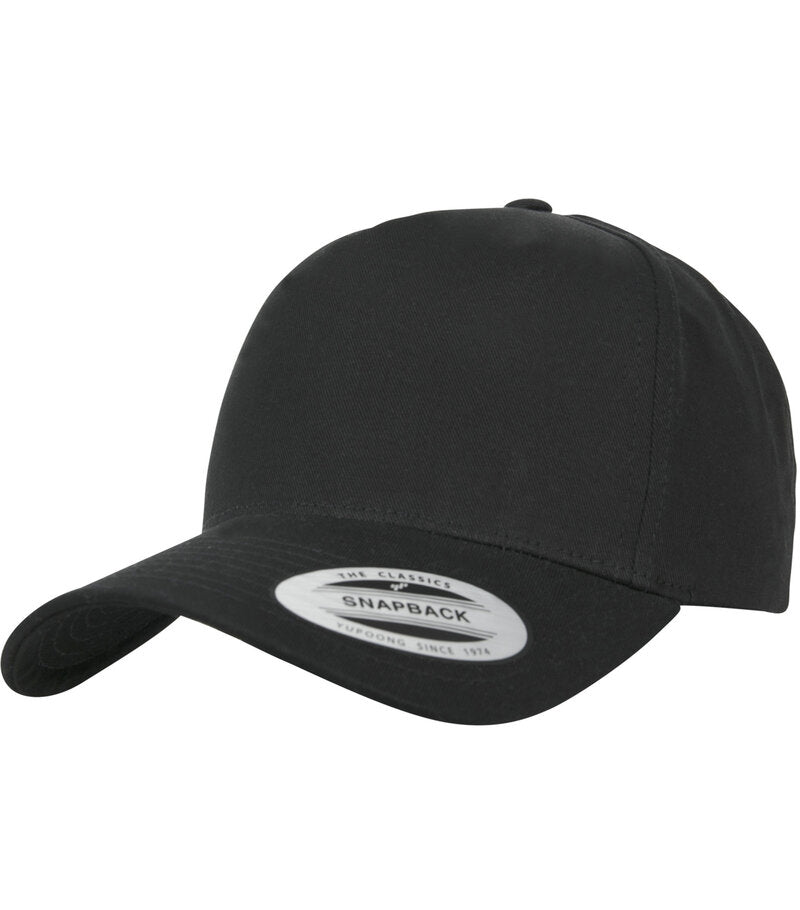 5-Panel Curved Classic Snapback (FF7707)