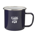 Retro Silver Enamel Mug 350 ml (261229)