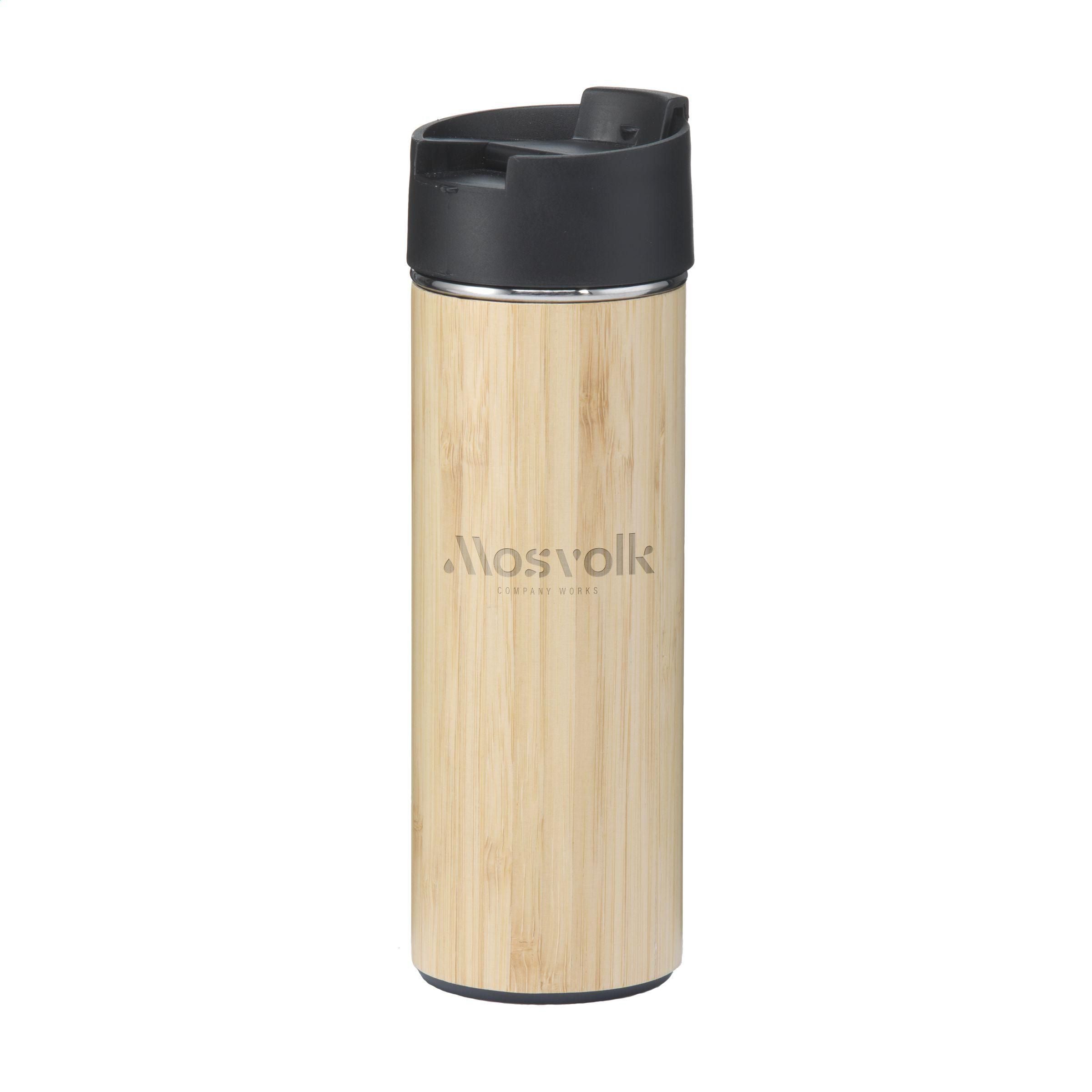 Sakura 360 ml bamboo thermo bottle/thermo cup (261368)