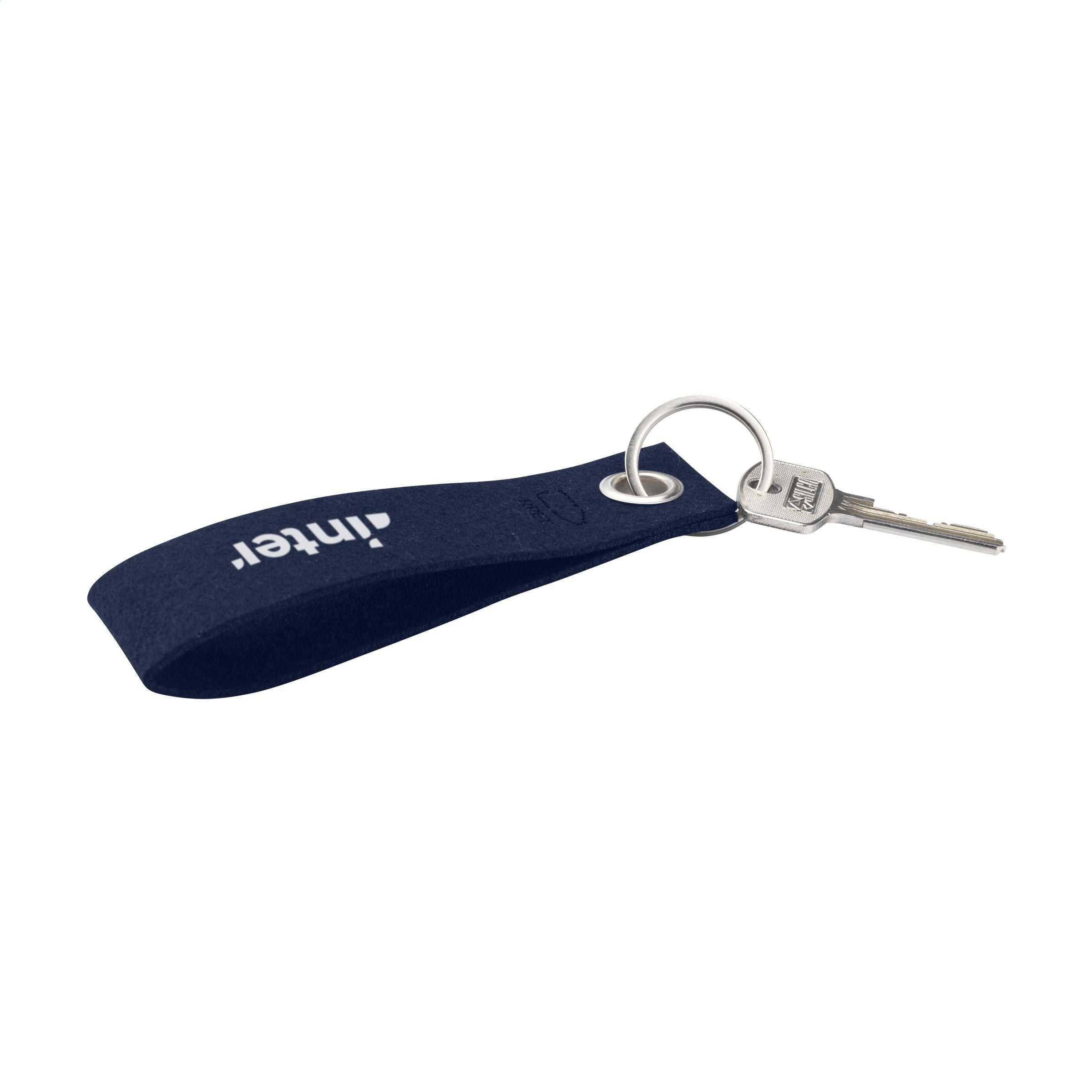 GRS RPET Felt Keyring (261531)