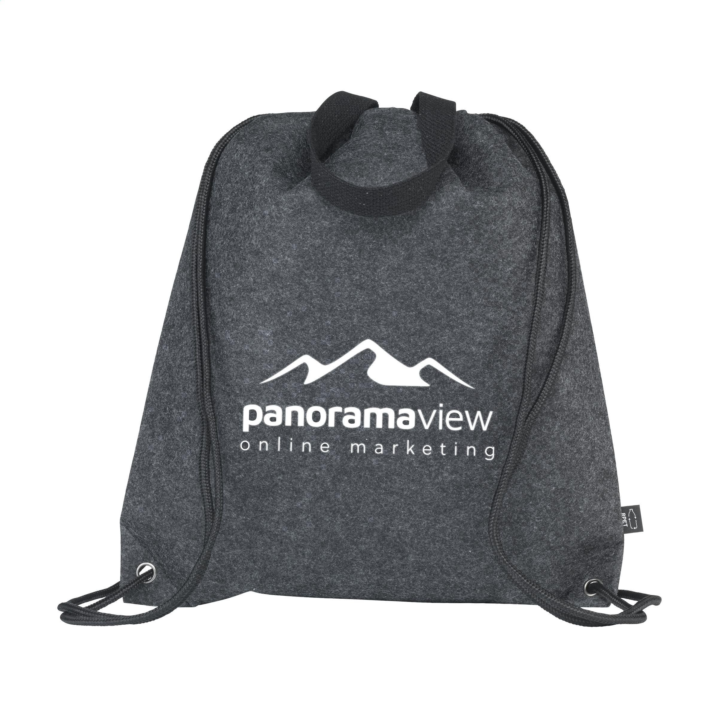 GRS RPET Felt PromoBag Plus backpack (261705)