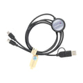 Charging Cable RCS Recycled ABS-TPE (262079)