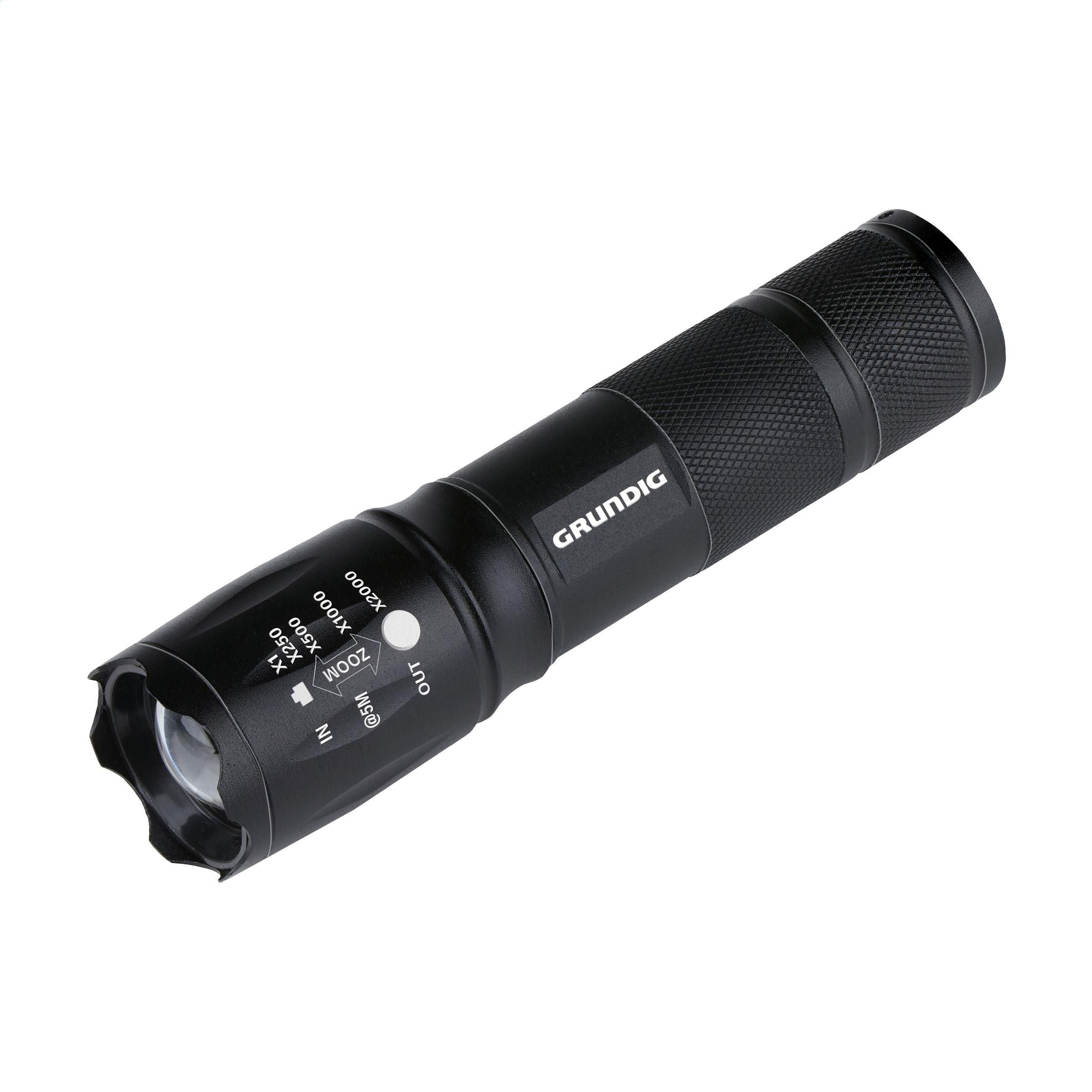 Grundig 1W LED-Torch Zoom flashlight (262811)