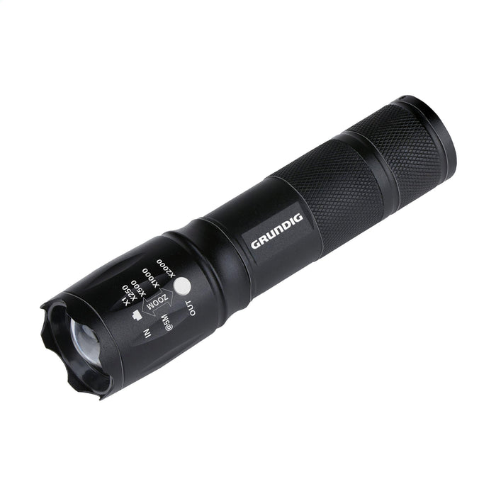Grundig 1W LED-Torch Zoom flashlight (262811)