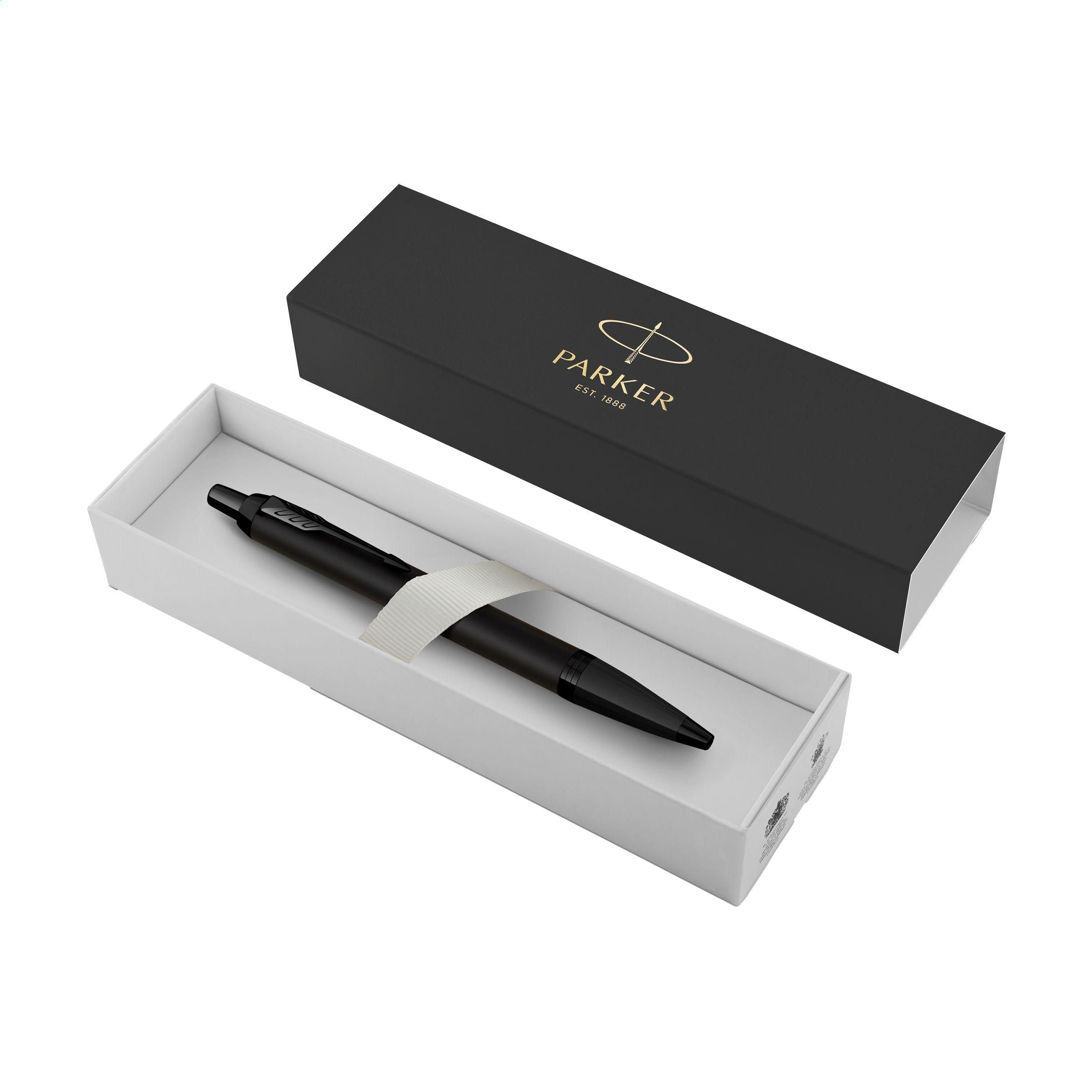 Parker IM Achromatic Ballpoint Pen - Blue Ink (262837)