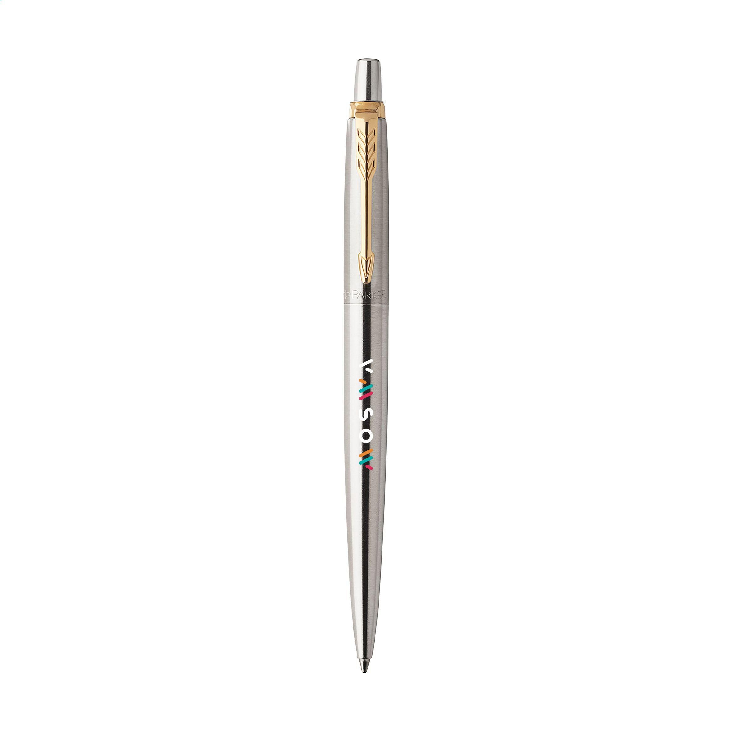 Parker Jotter Recycled Steel Ballpoint Pen - Blue Ink (262865)