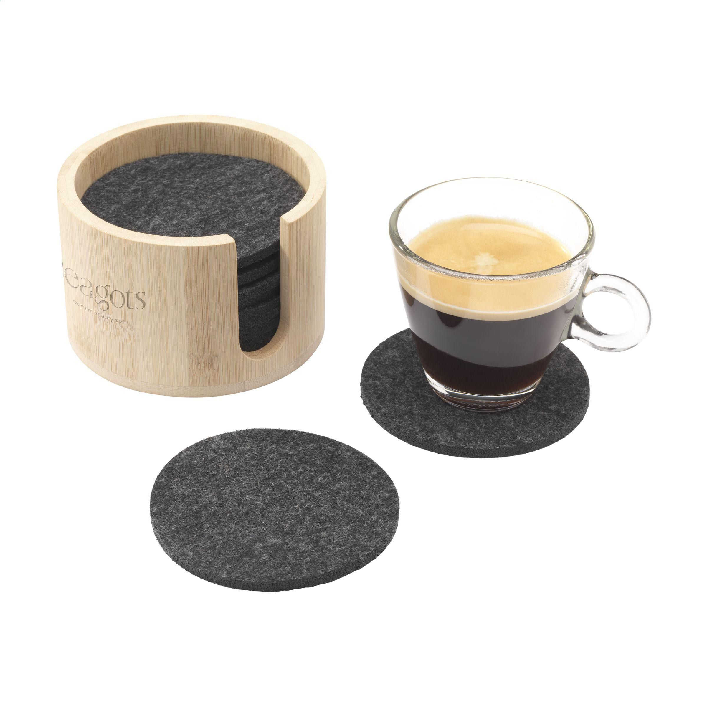 Cody Felt Coaster Set (264248)