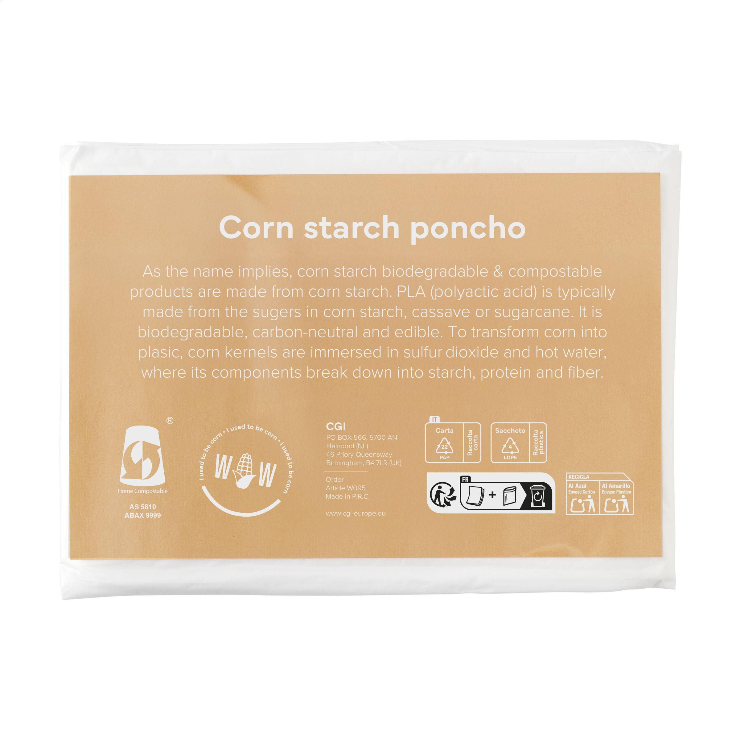 Corn Poncho raincoat (269095)