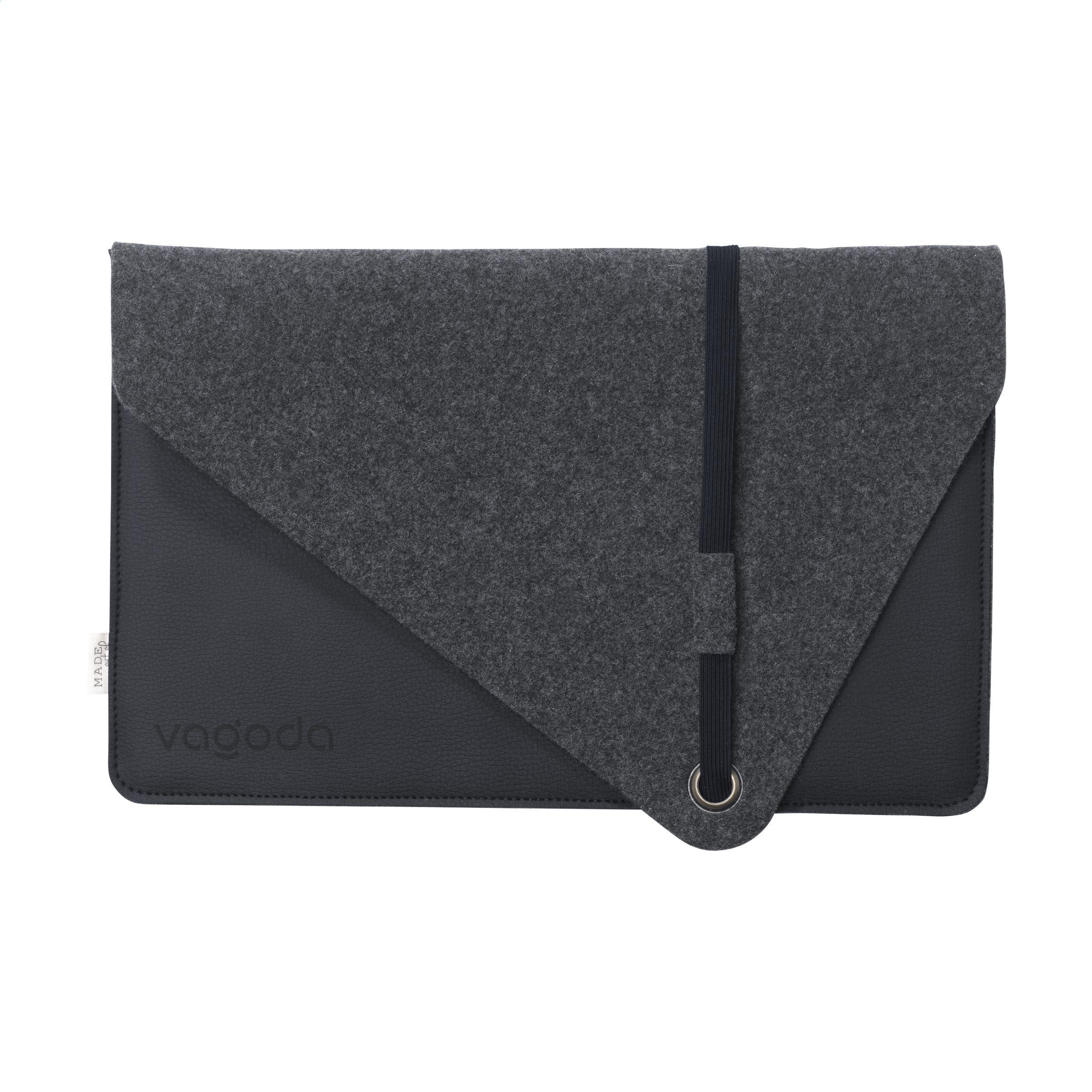 Recycled Felt & Apple Leather Laptop Sleeve 15/16" (269301)