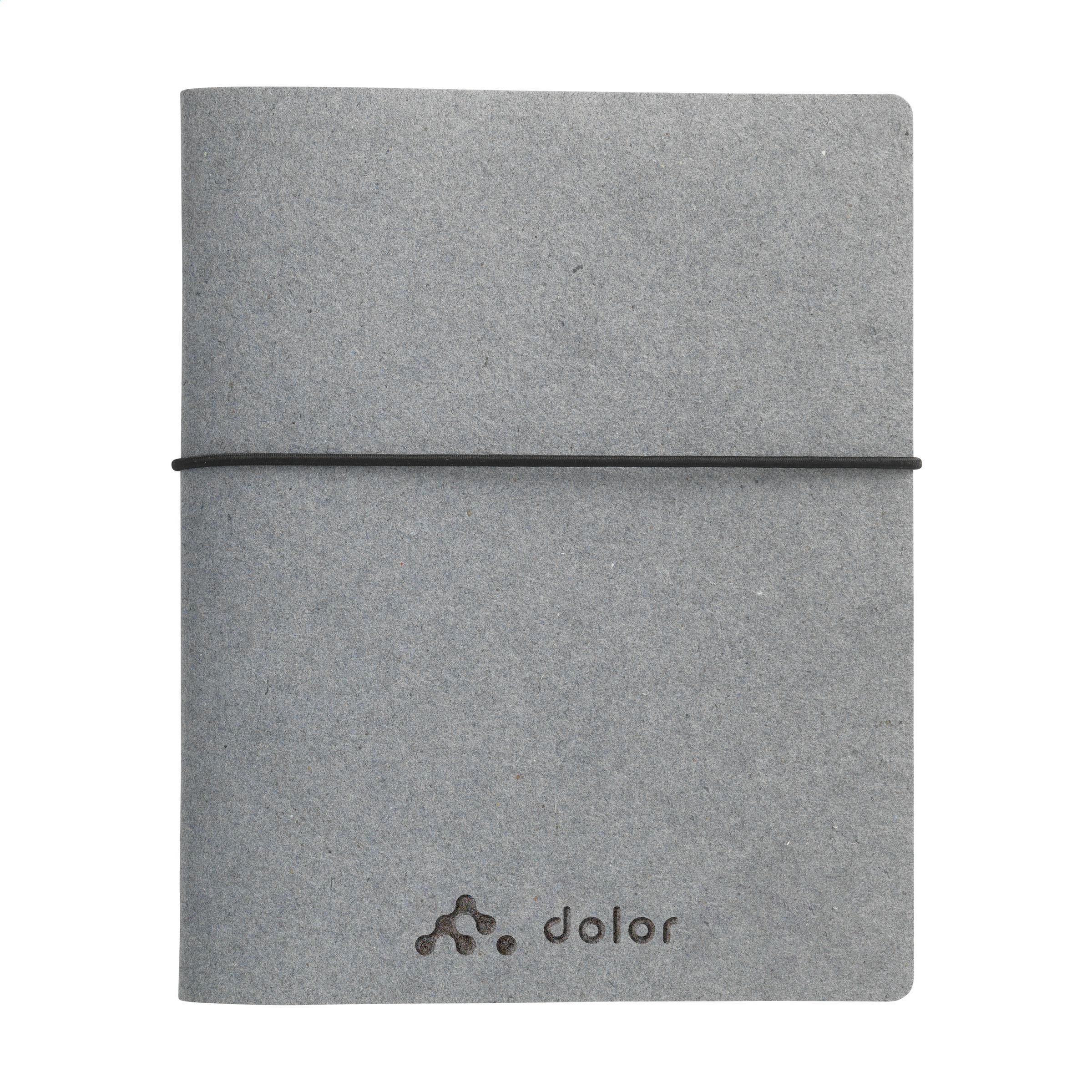 Recycled Textile Refillable Paper Notebook A5 (269471)
