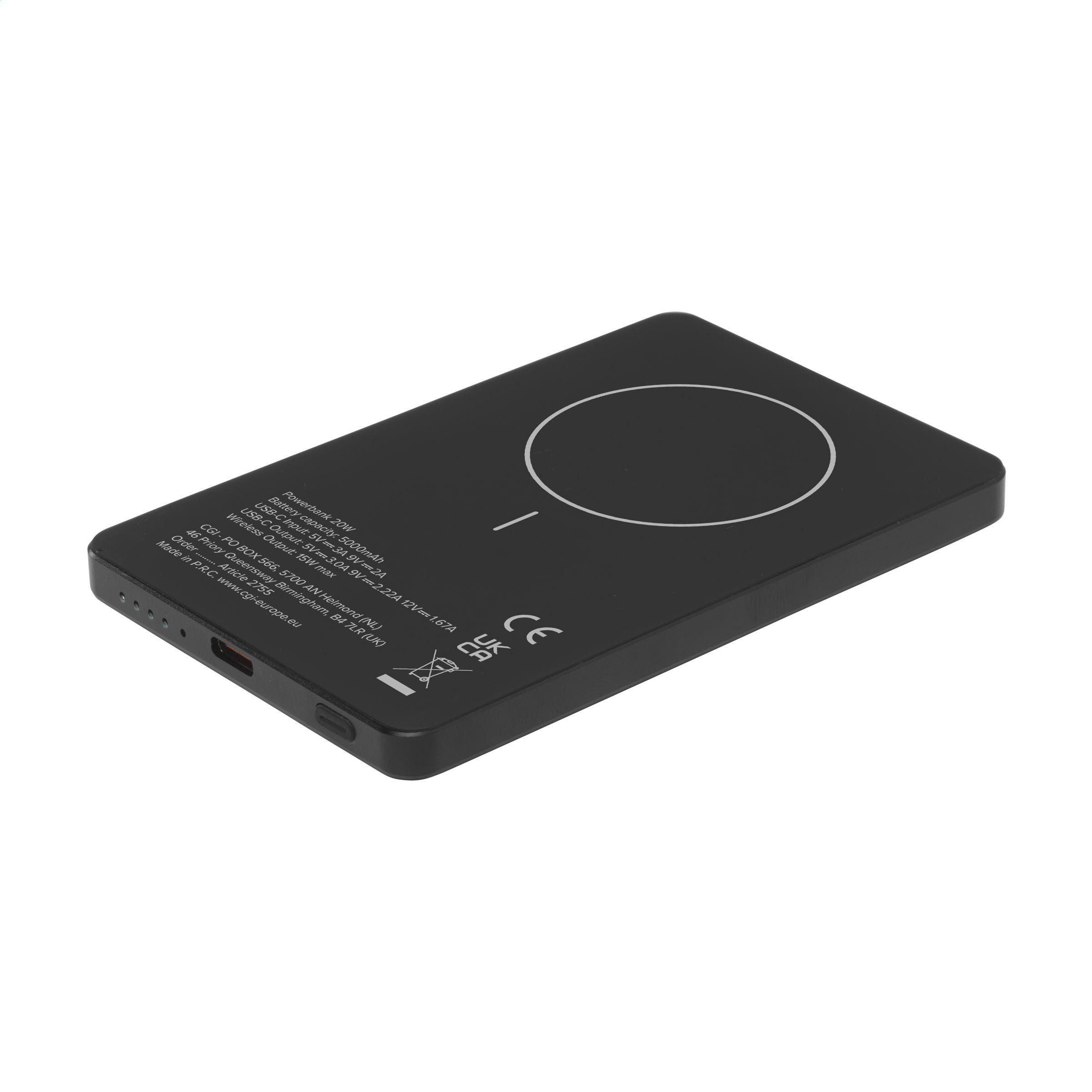 Wireless RCS Recycled Alu Magsafe Powerbank 5000 (262755)