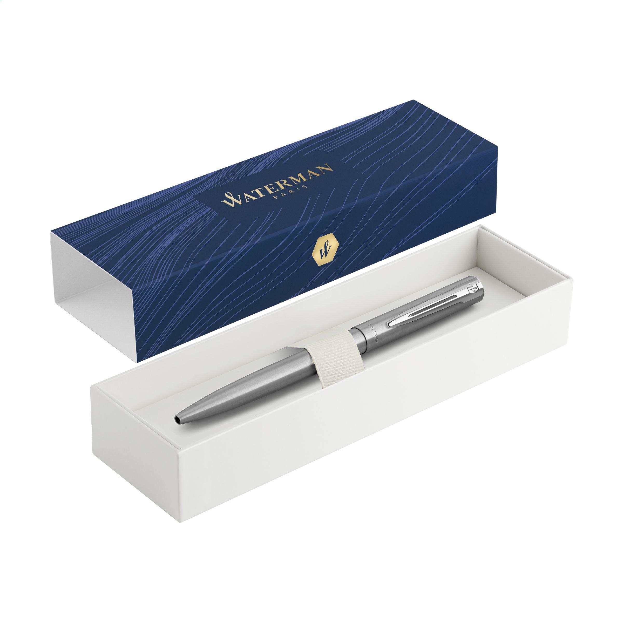 Waterman Graduate Matt C.C. Ballpoint Pen – blue ink (263401)