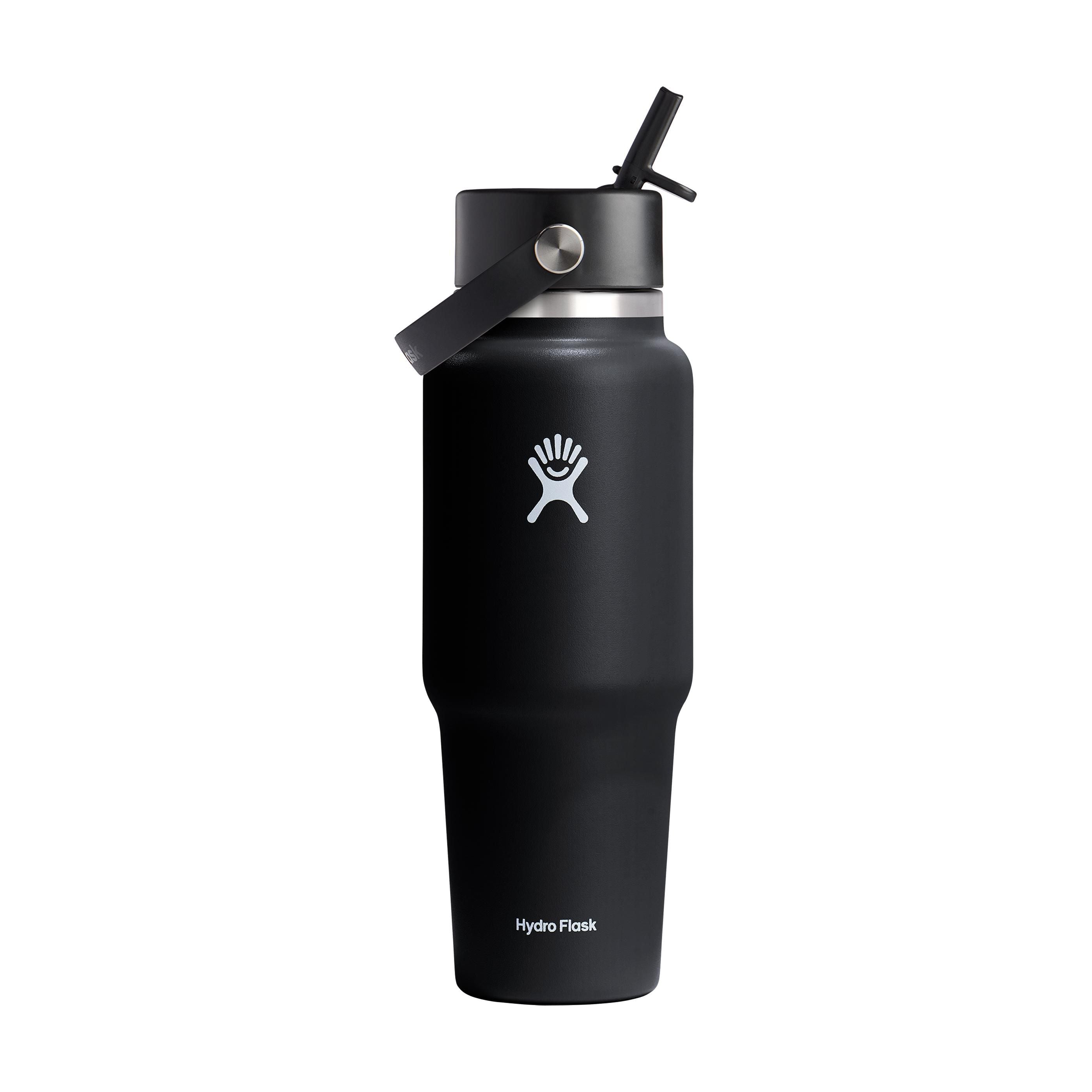 Hydro Flask Wide Mouth Travel Bottle with Flex Straw Cap 946 ml water bottle (263378)