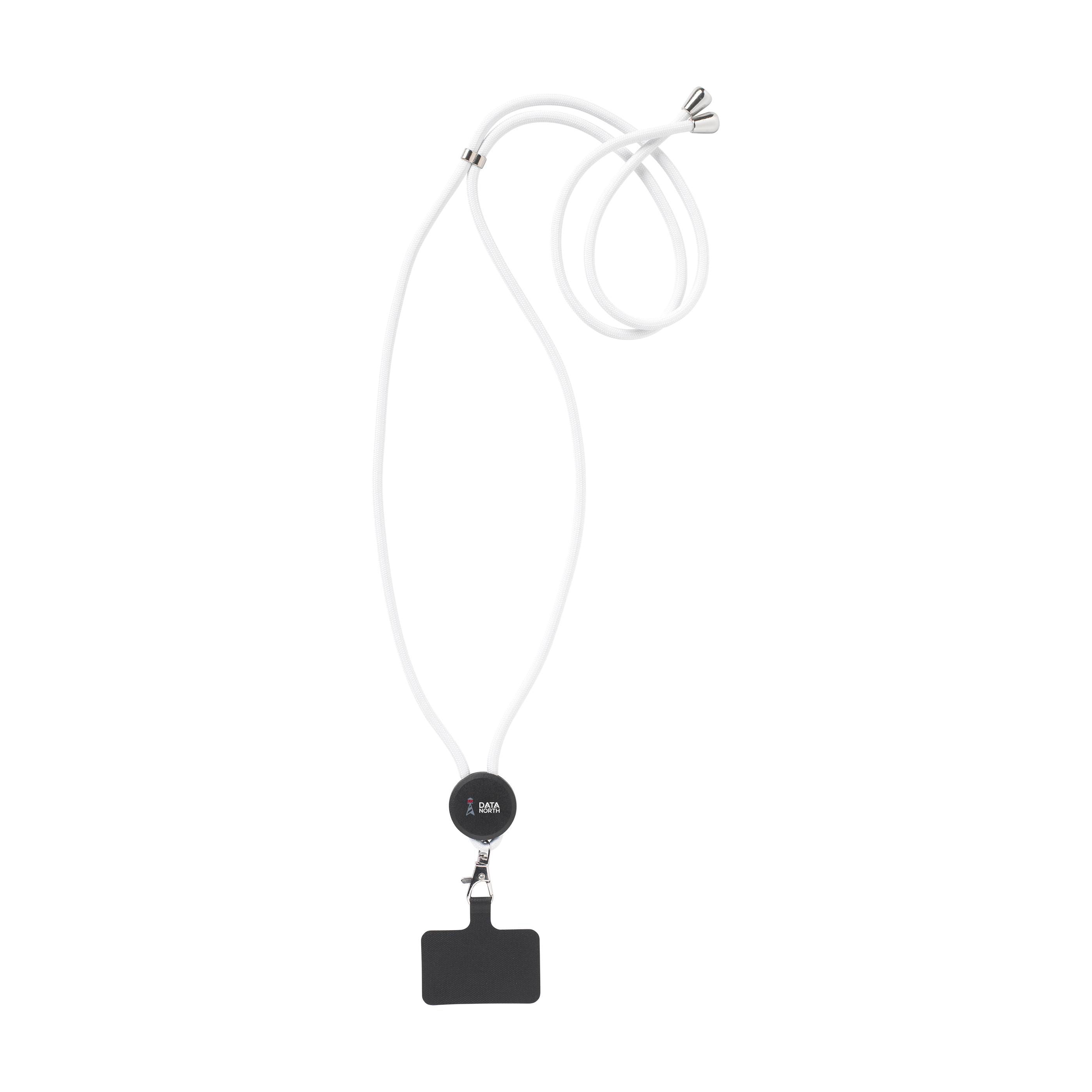 Lace Lanyard GRS RPET 0,5 cm phone keycord (261533)