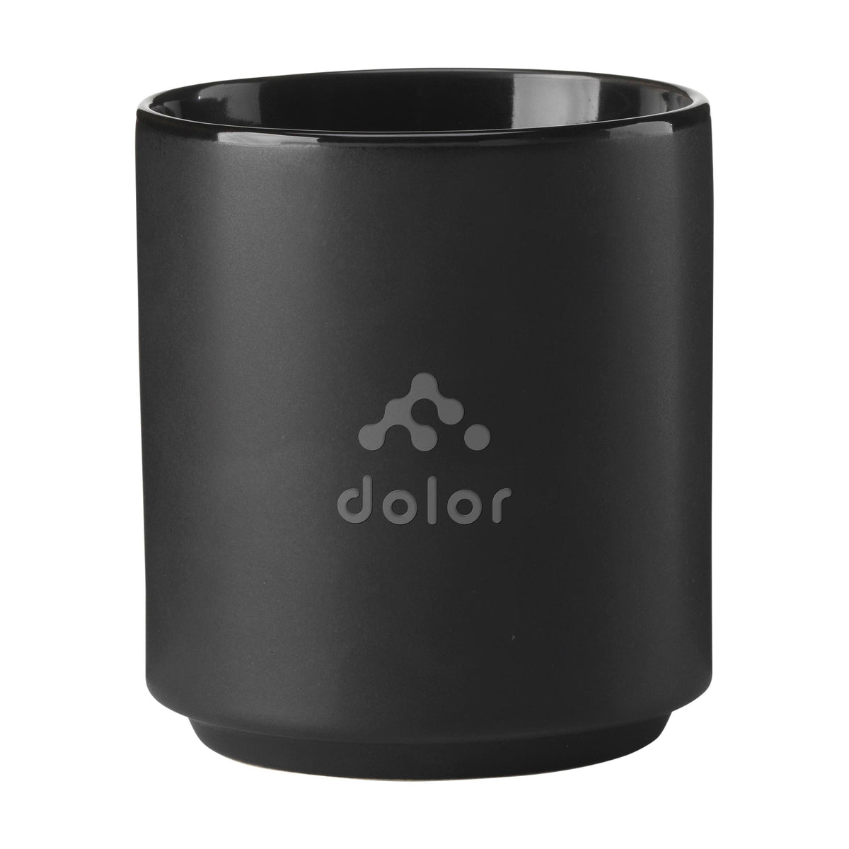 Elba Black Mug 200 ml