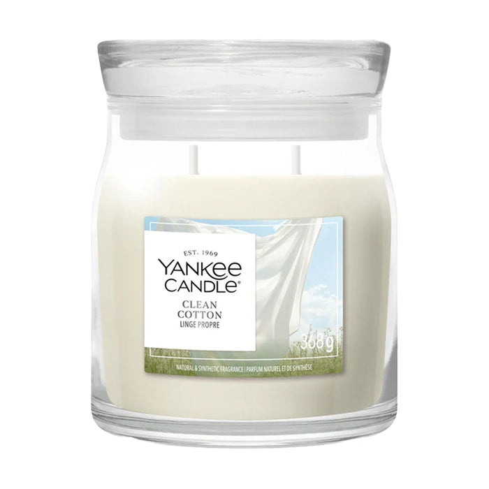 Yankee Candle Clean Cotton Medium Jar