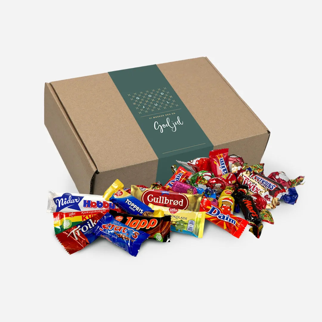 Rudolfs utvalgte i gaveeske 1,8 kg